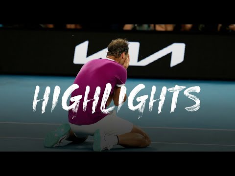 Rafael Nadal wint Australian Open