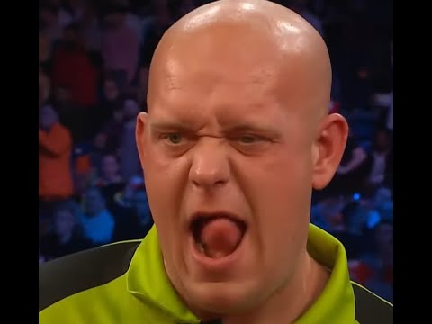 Incident Van Gerwen vs Humphries
